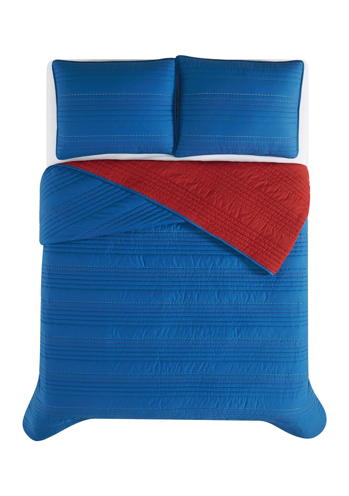 Reversible Pick Stitch Quilt Set