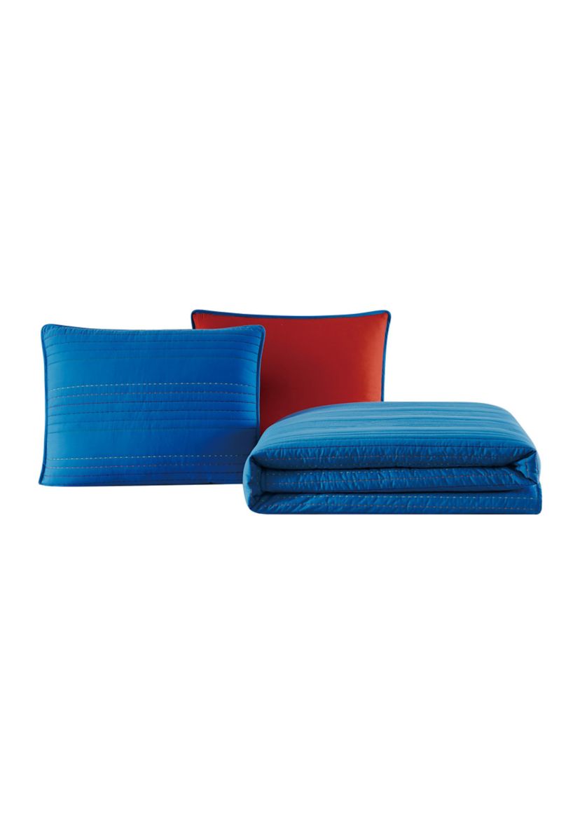 Reversible Pick Stitch Quilt Set