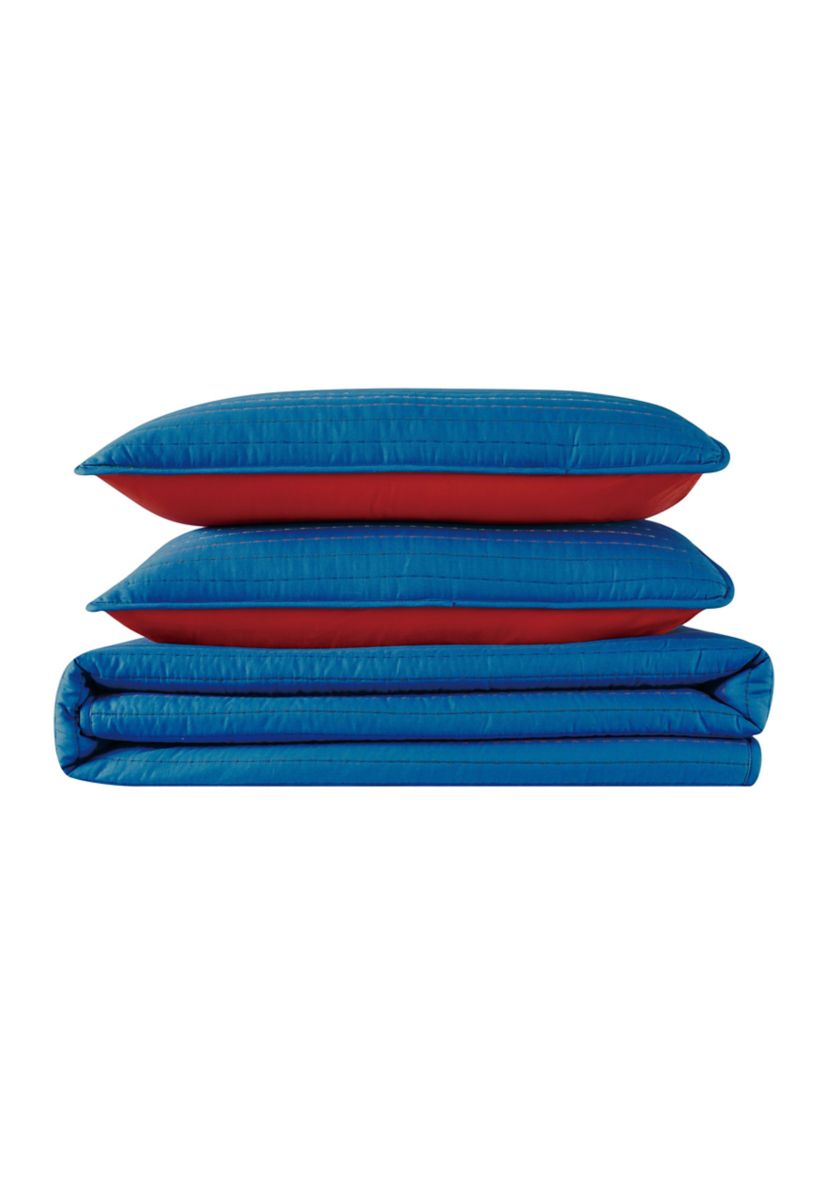 Reversible Pick Stitch Quilt Set