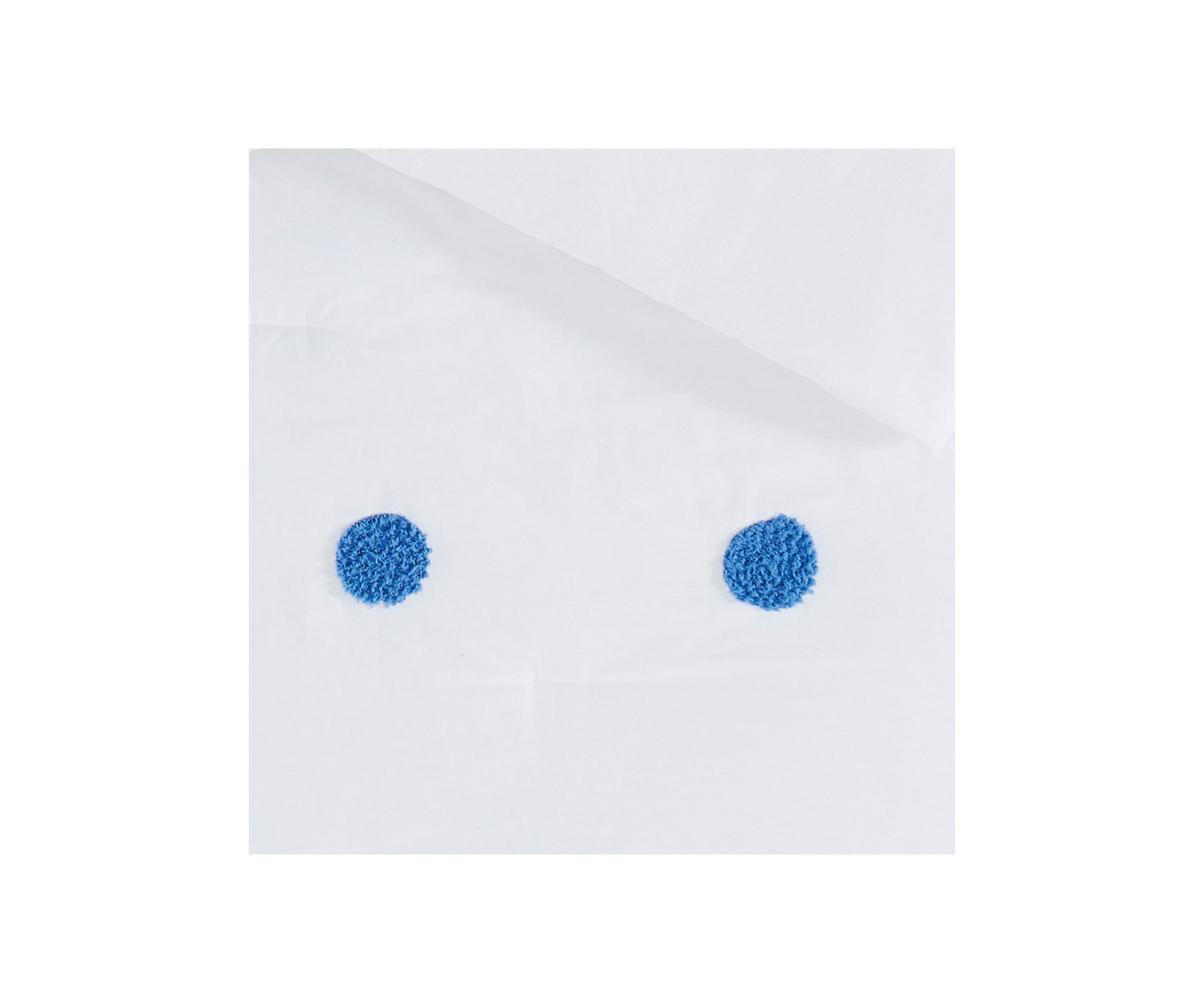 Fuzzy Dot Comforter Set