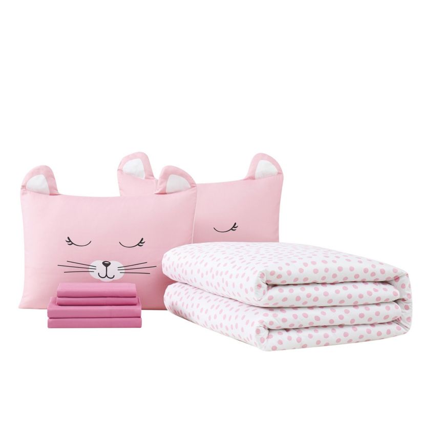 My World Cat Nap 7 Piece Full Bed in a Bag