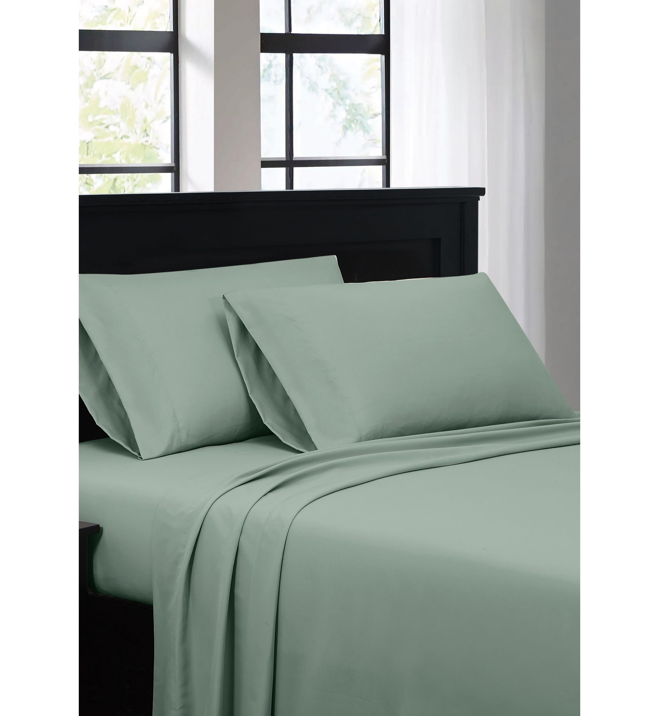 Truly Soft Everyday Green King Sheet Set