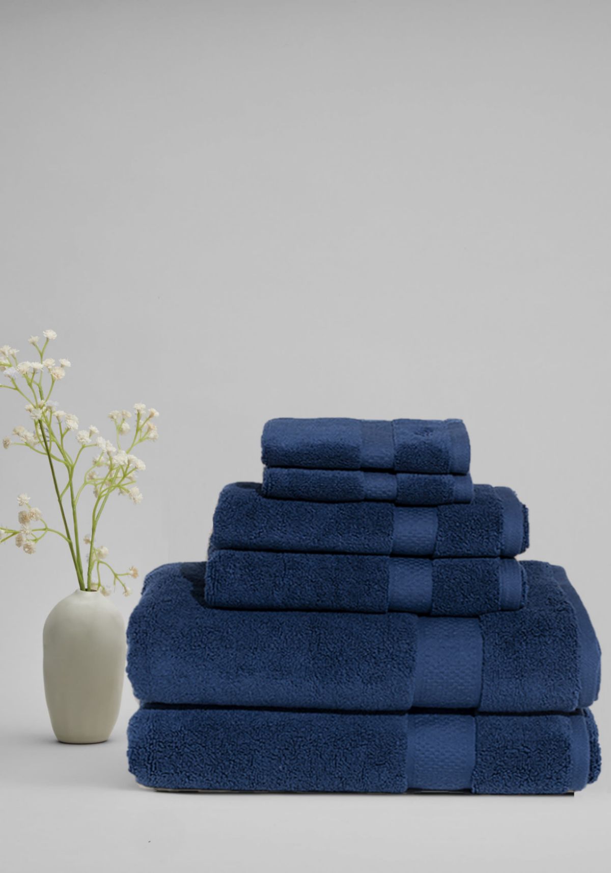 Royal Velvet Signature Solid Green 6 Piece Towel Set