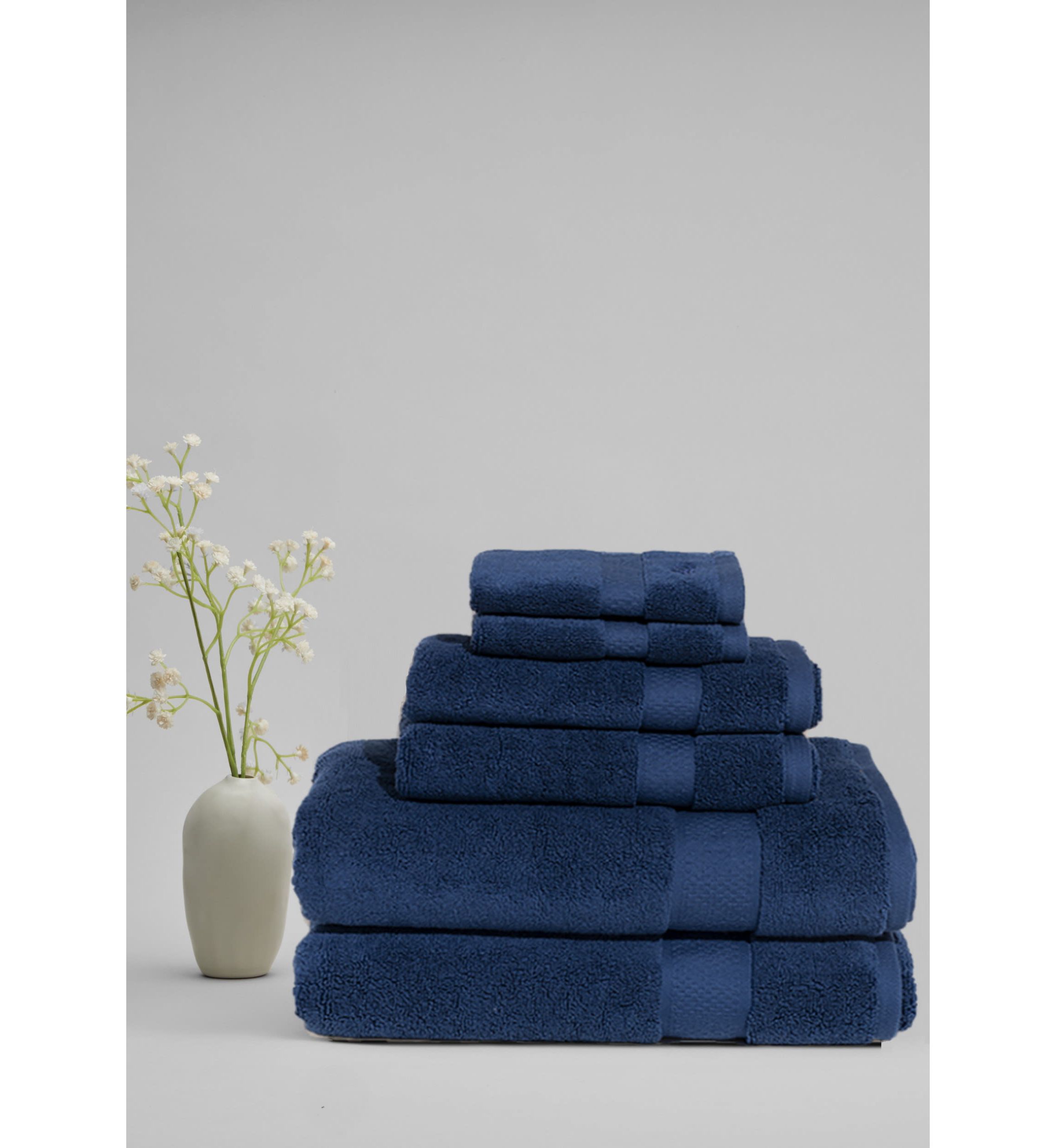 Royal Velvet Signature Solid Green 6 Piece Towel Set