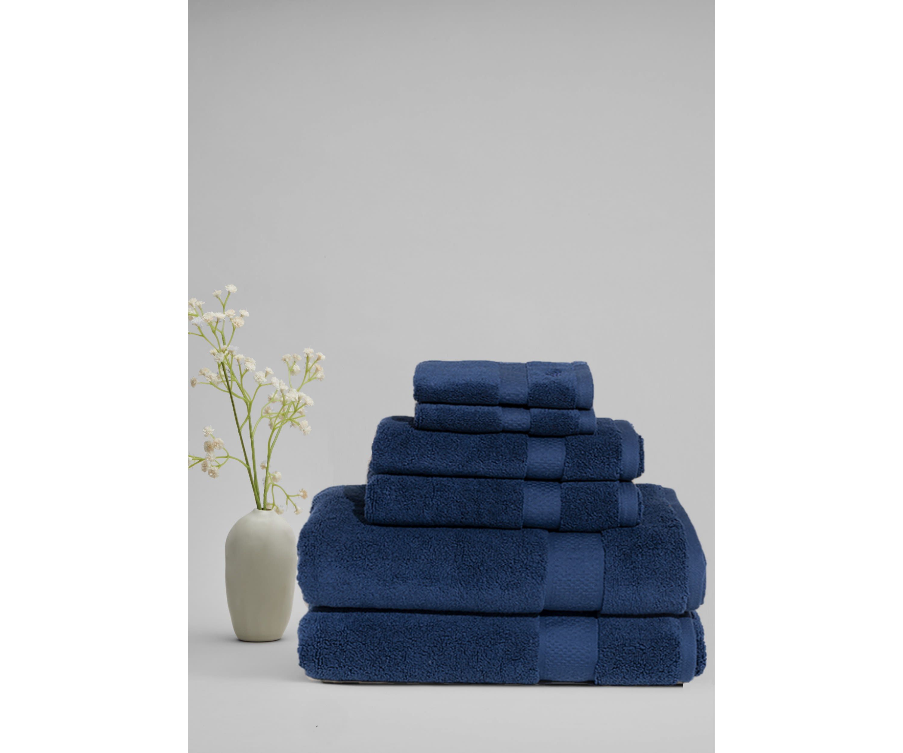 Royal Velvet Signature Solid Green 6 Piece Towel Set