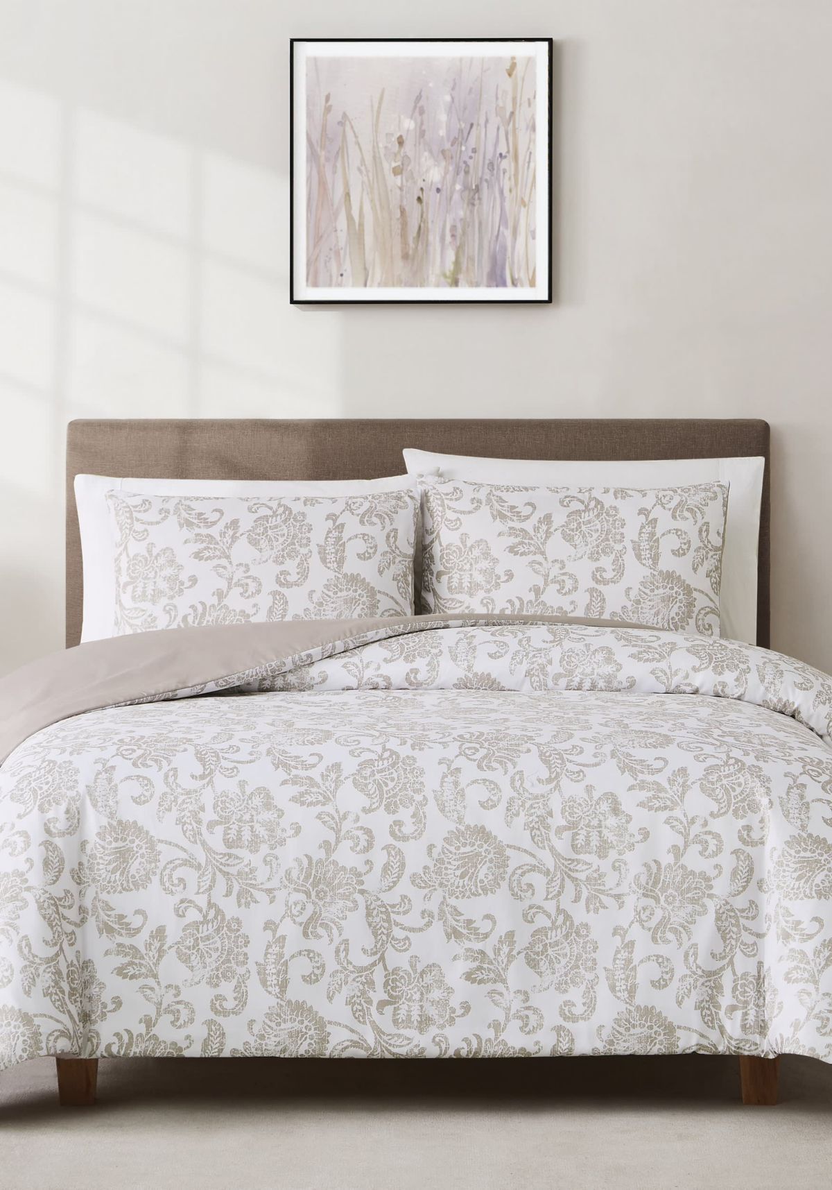 Cannon Sylvana Jacobean King 3 Piece Comforter Set