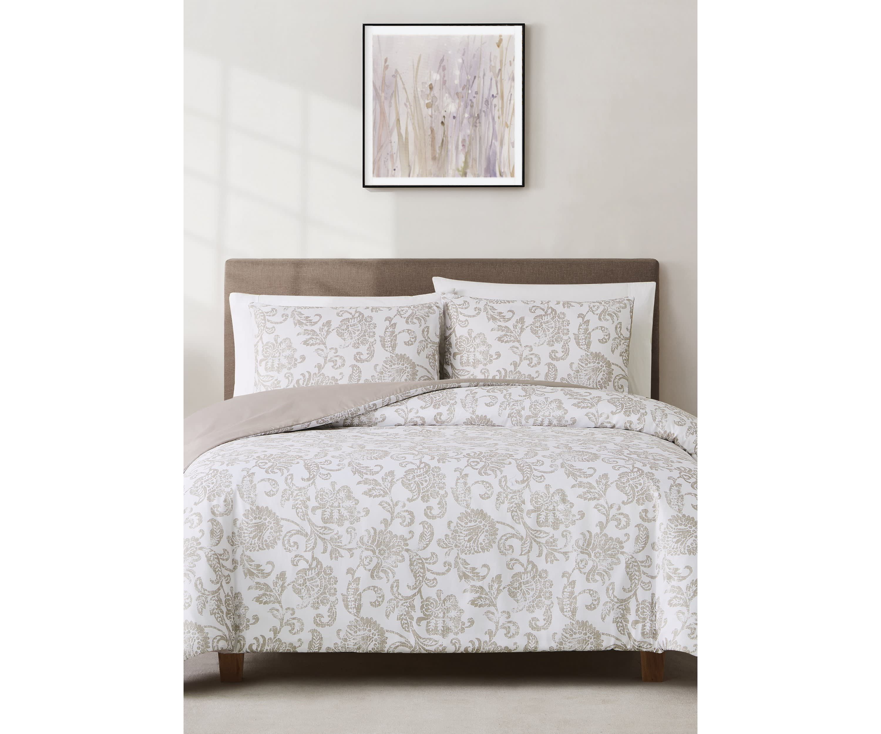 Cannon Sylvana Jacobean King 3 Piece Comforter Set