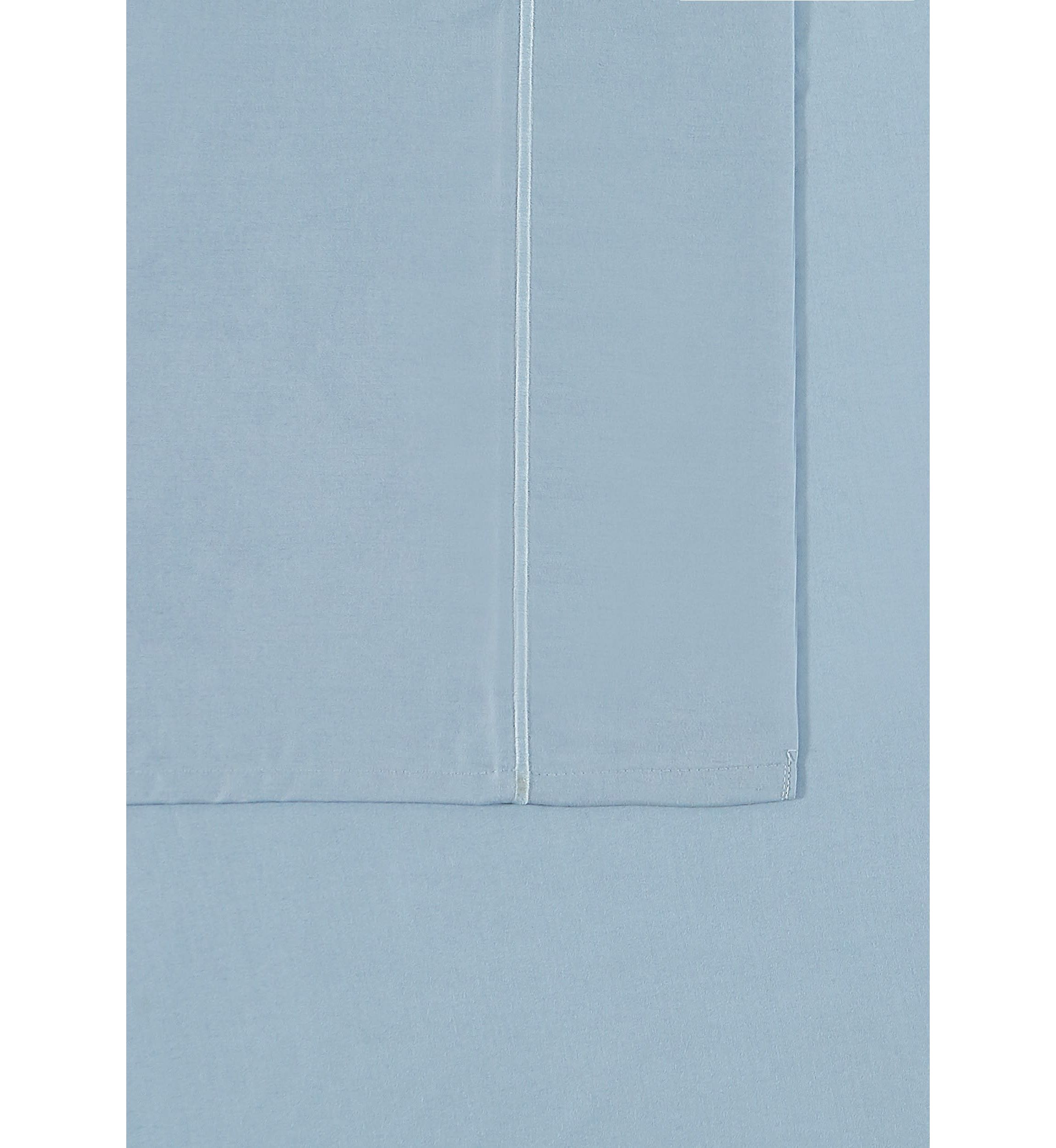 Badgley Mischka 300TC Tencel Light Blue Full 4 Piece Sheet Set