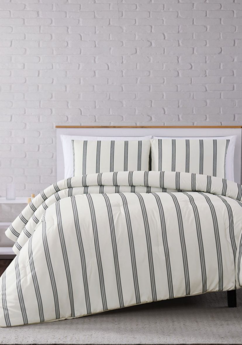 Truly Soft Millenial Stripe Twin XL 2-Piece Comforter Set