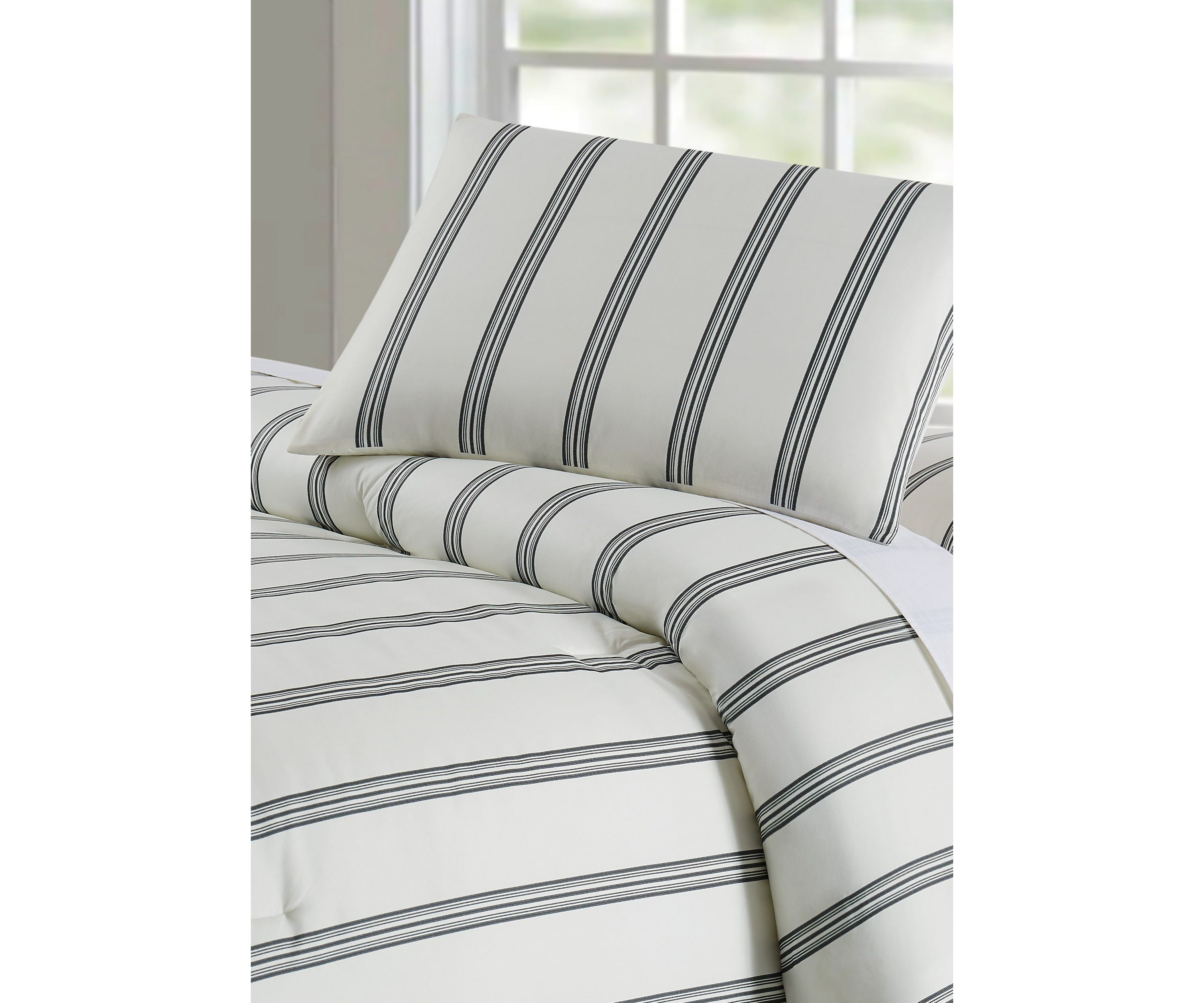Truly Soft Millenial Stripe Twin XL 2-Piece Comforter Set