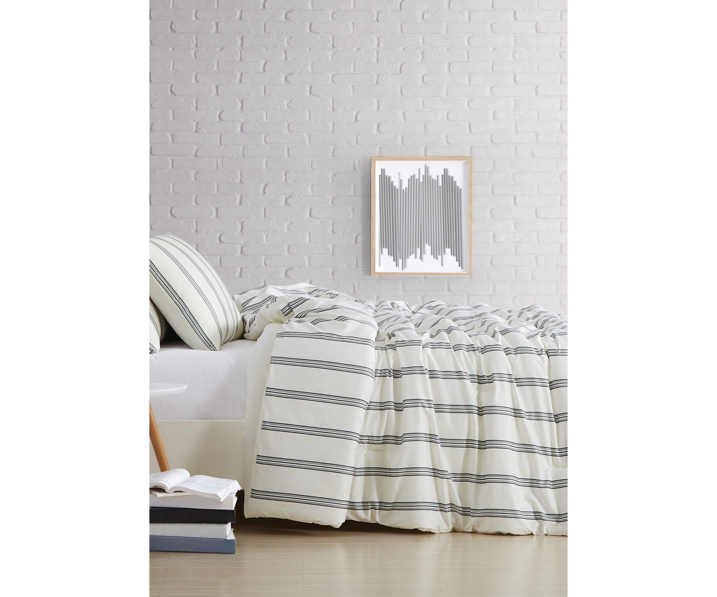 Truly Soft Millenial Stripe Twin XL 2-Piece Comforter Set