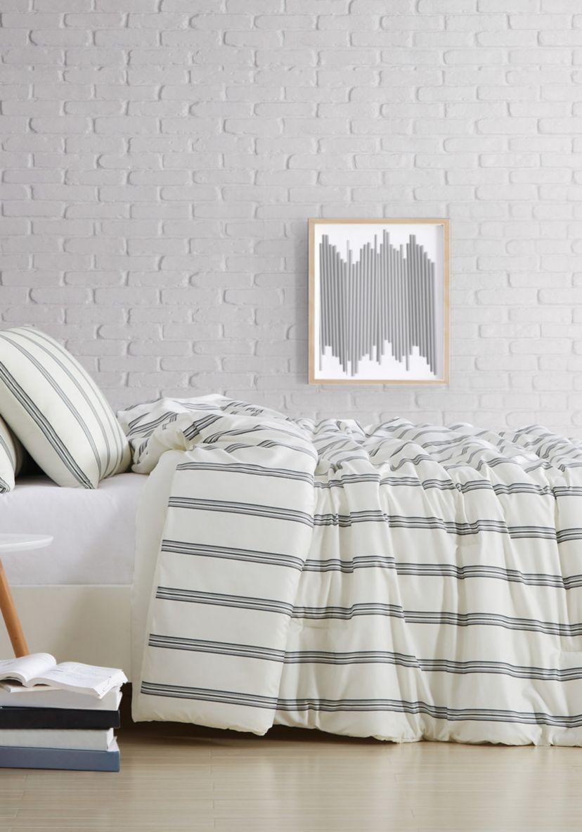 Truly Soft Millenial Stripe Twin XL 2-Piece Comforter Set
