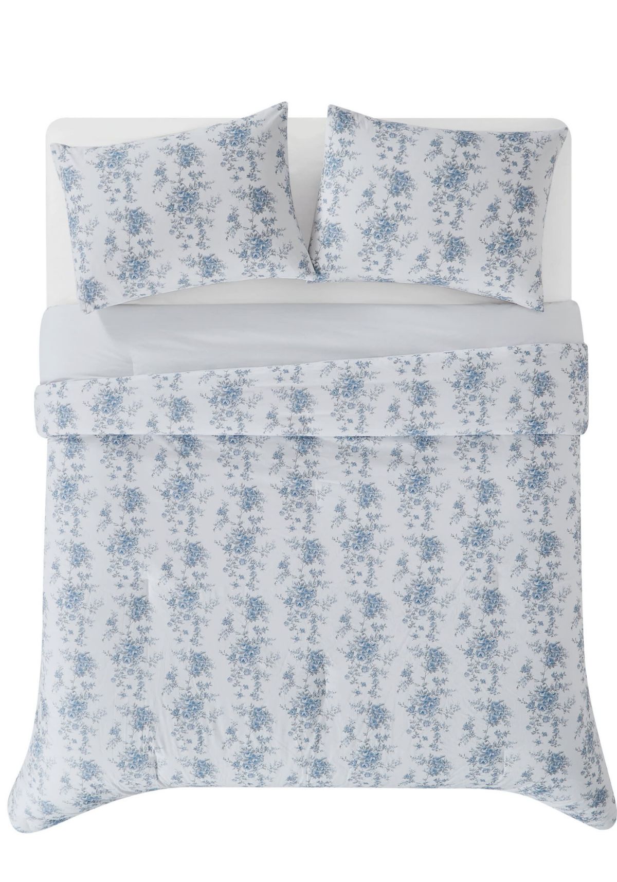 The Farmhouse by Rachel Ashwell British Rose King 3 Piece Comforter Set