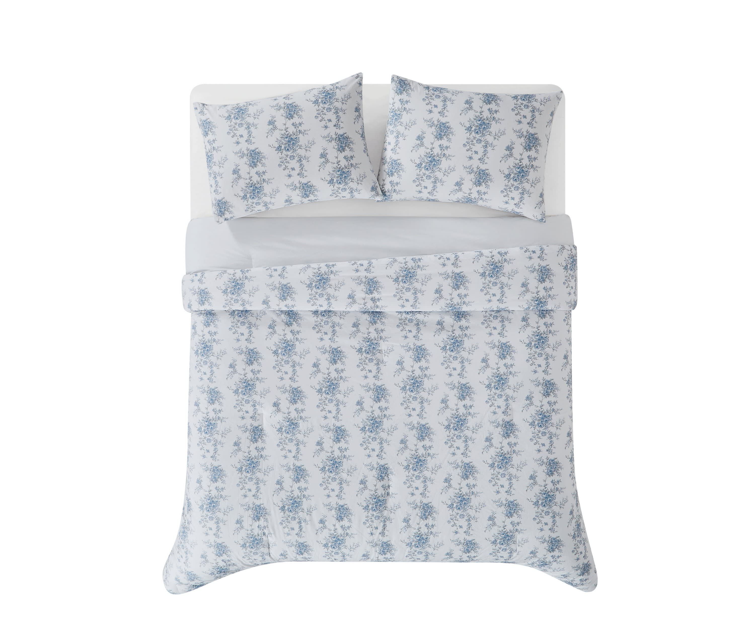 The Farmhouse by Rachel Ashwell British Rose King 3 Piece Comforter Set