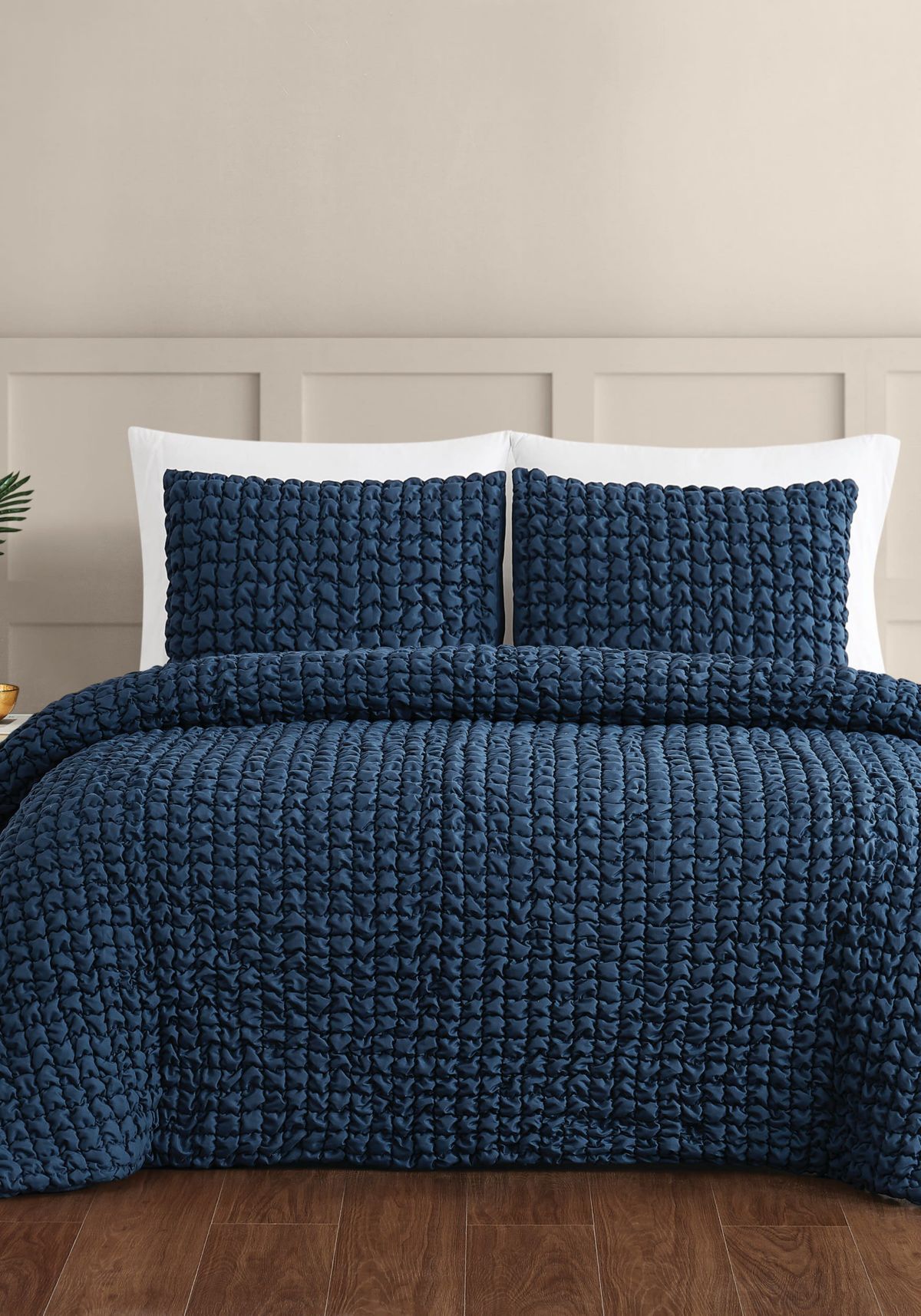 Christian Siriano NY® Textured Puff Rust 2 Piece Twin/Twin XL XL Comforter Set