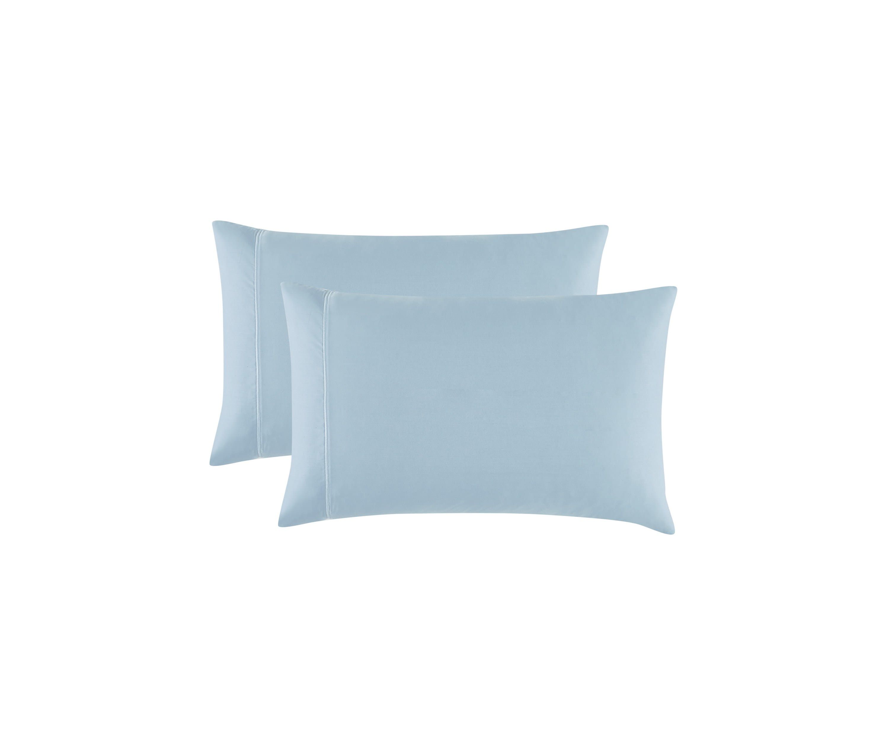 Badgley Mischka 300TC Tencel Greige King Pillowcase Pair