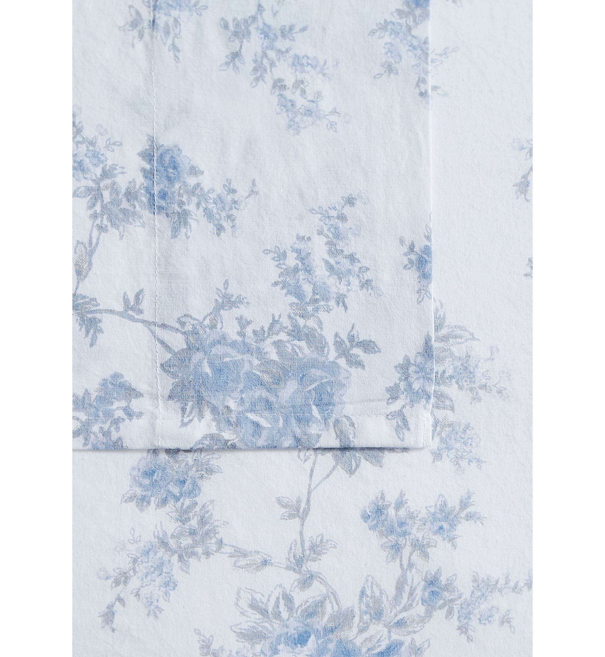 The Farmhouse by Rachel Ashwell British Rose Queen 4 Piece Sheet Set