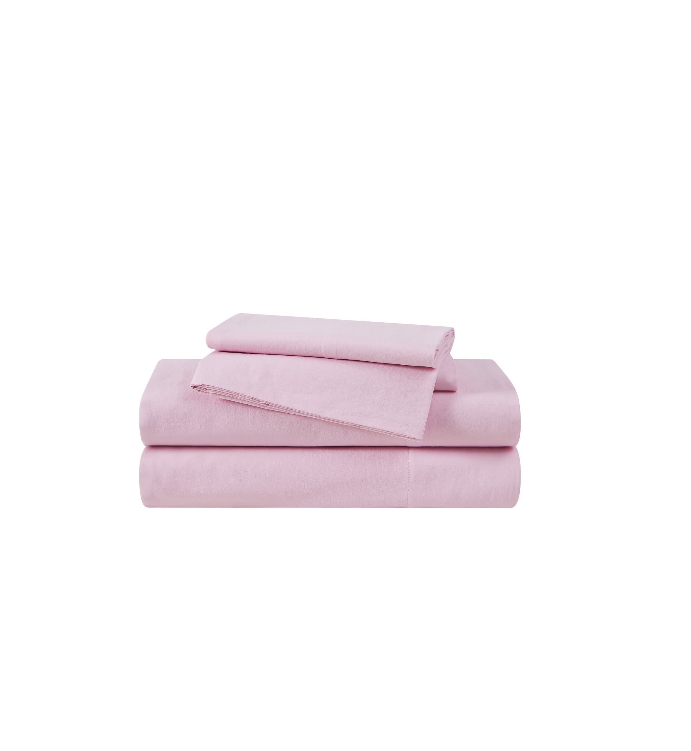 The Farmhouse by Rachel Ashwell Washed Cotton White Queen 4 Piece Sheet Set