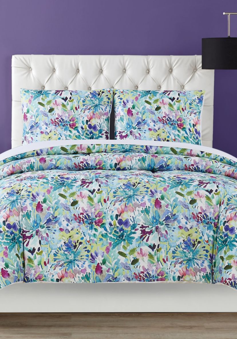 Christian Siriano NY® Dahlia 3 Piece King Comforter Set