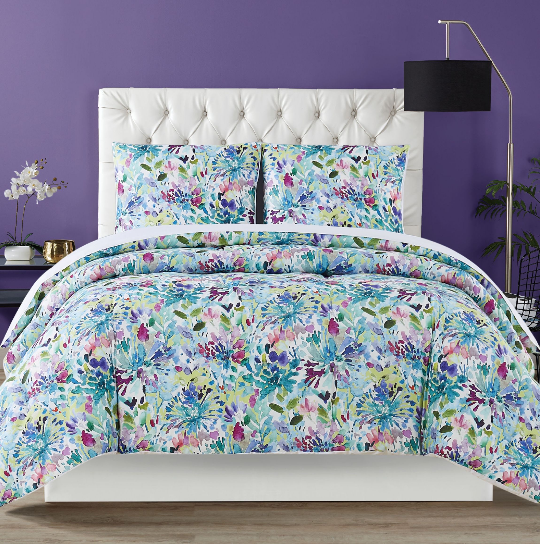 Christian Siriano NY® Dahlia 3 Piece King Comforter Set