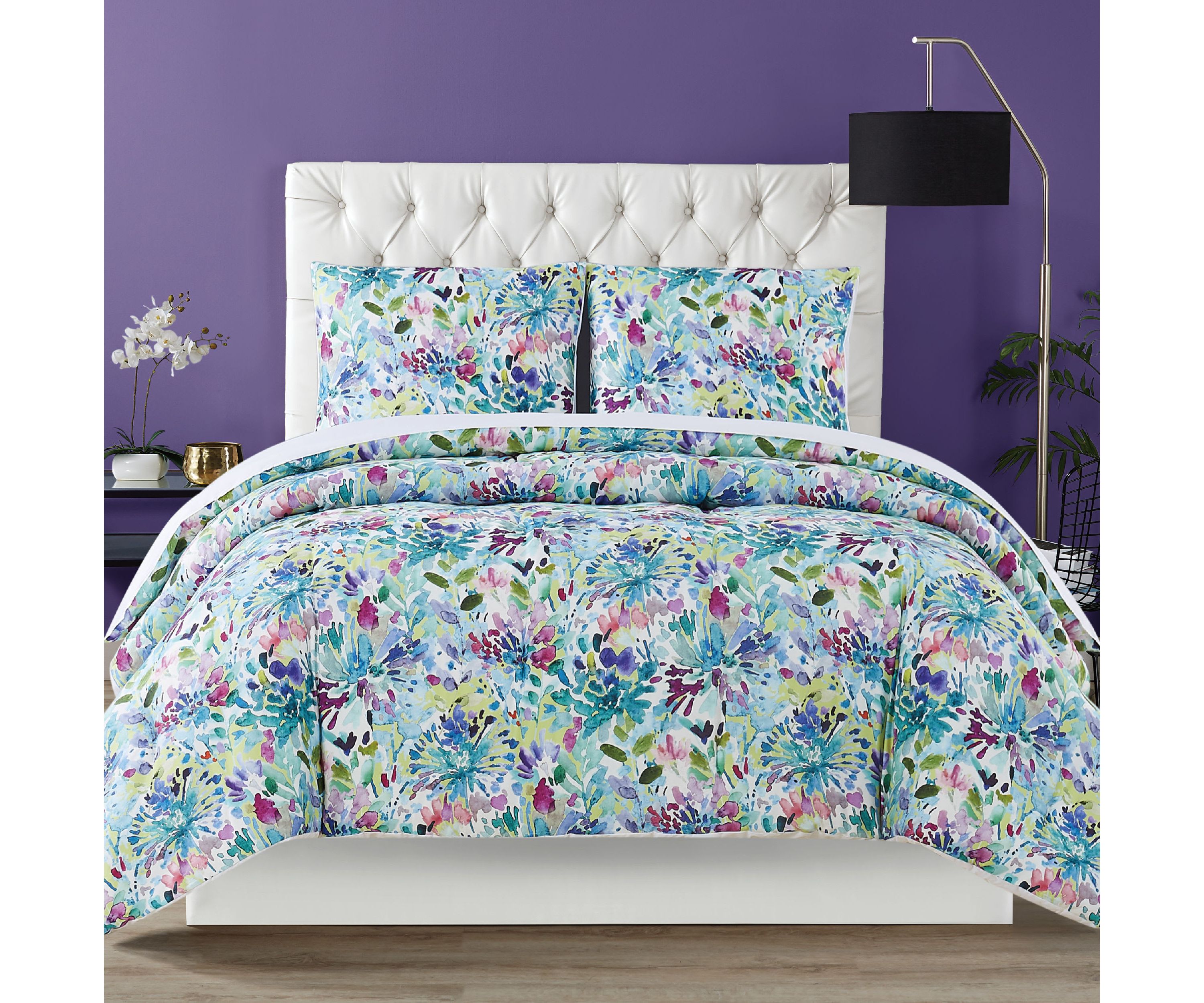 Christian Siriano NY® Dahlia 3 Piece King Comforter Set