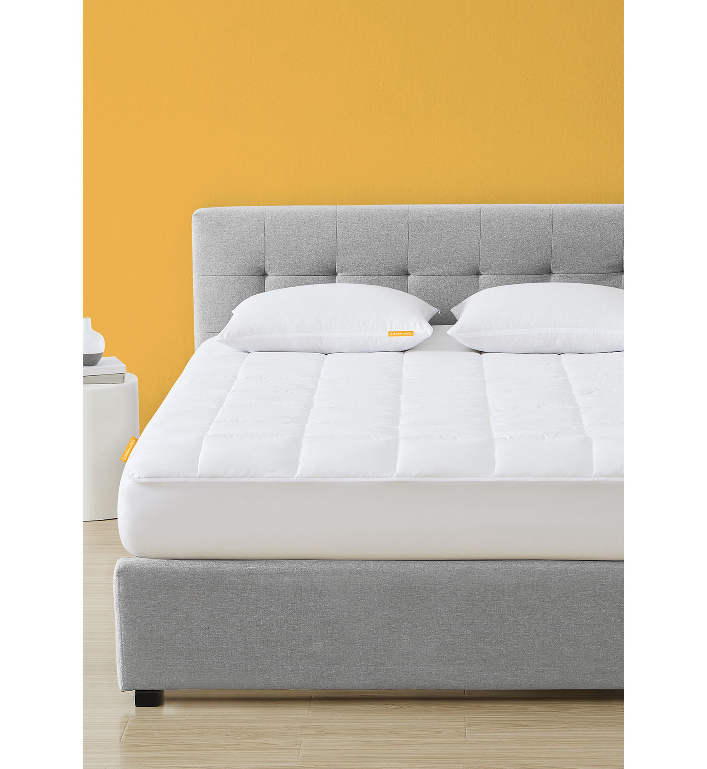Overfilled Cooling Mattress Pad