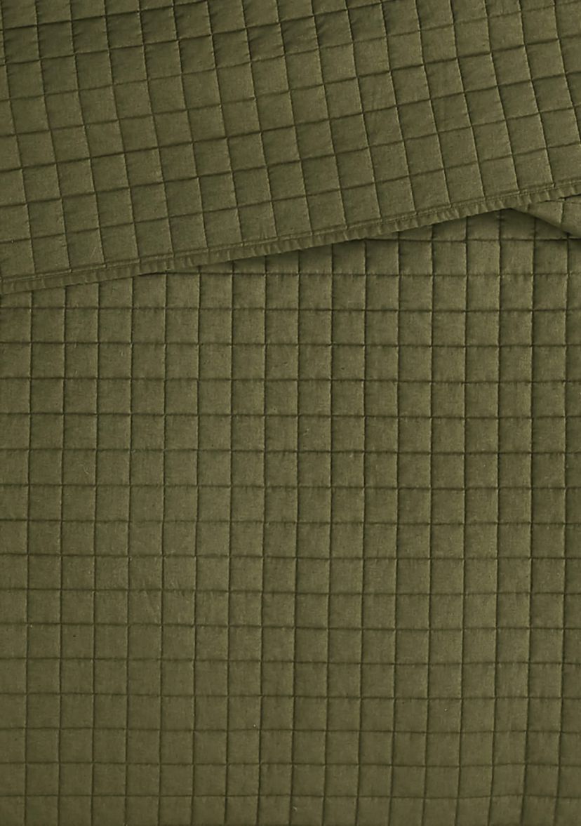 Brooklyn Loom Solid 100% Linen Quilt Set