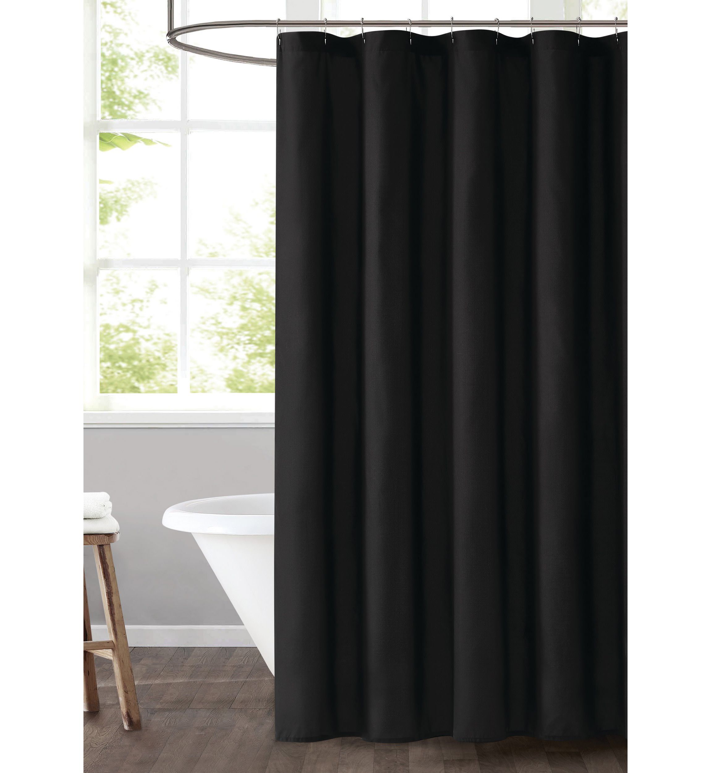 Truly Soft Everyday 72 by 72 Inch Shower Curtain