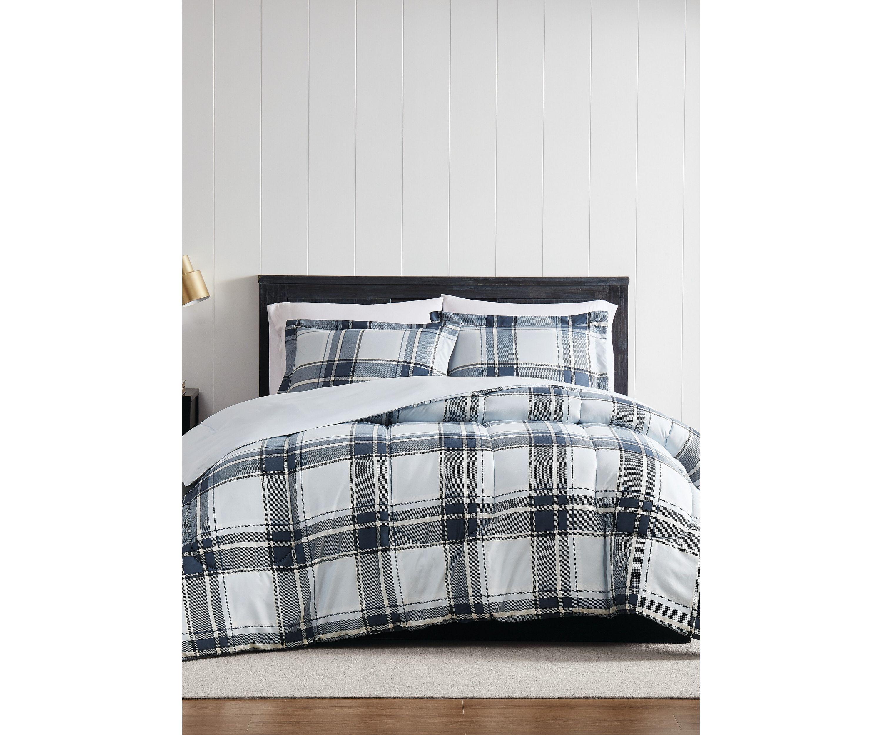 London Fog Nottingham Plaid Comforter Set