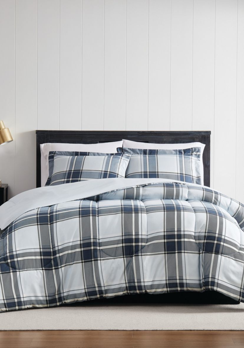 London Fog Nottingham Plaid Comforter Set