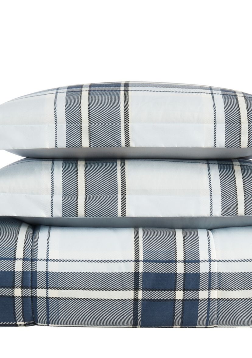 London Fog Nottingham Plaid Comforter Set