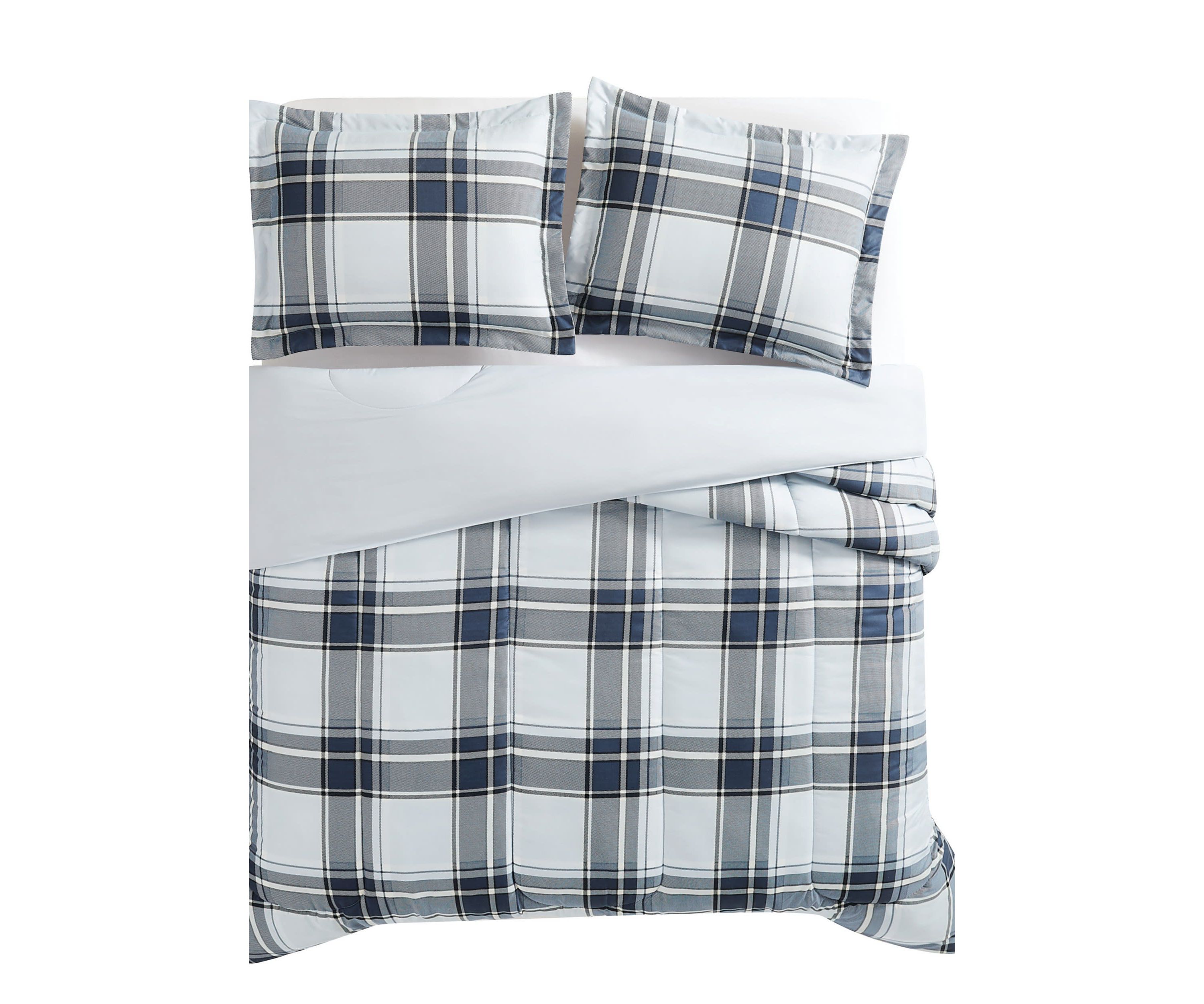 London Fog Nottingham Plaid Comforter Set
