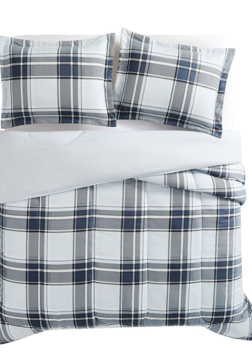 London Fog Nottingham Plaid Comforter Set