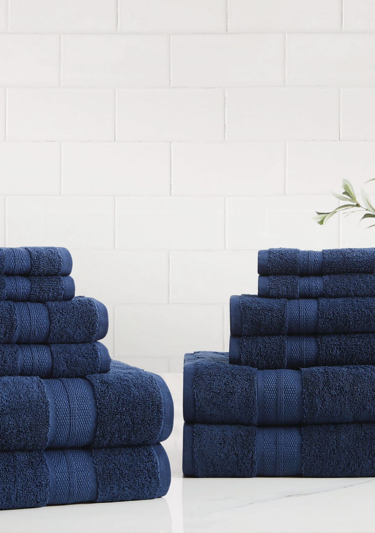 London Fog Signature Solid 12 Piece Towel Set