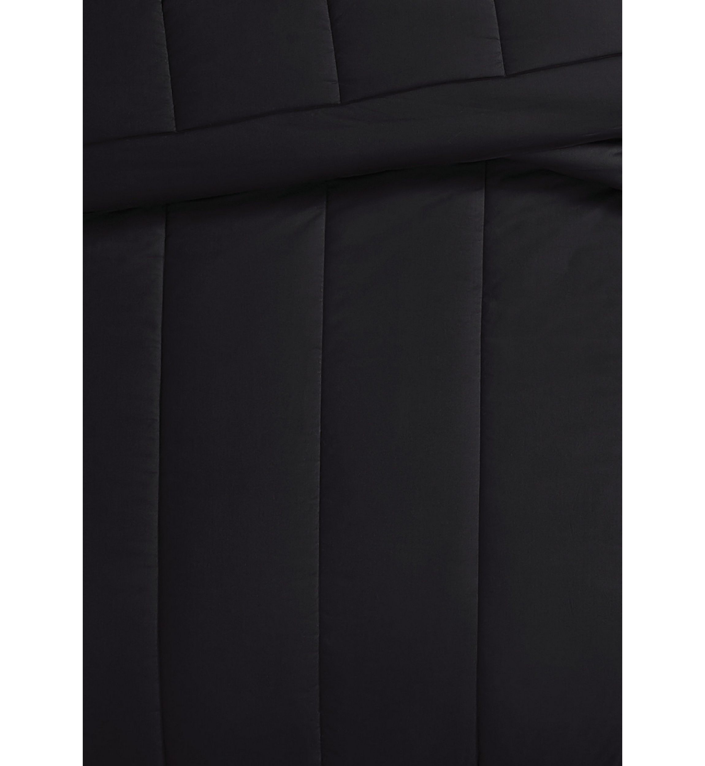 Brooklyn Loom Solid Cotton Percale Navy King 3 Piece Comforter Set