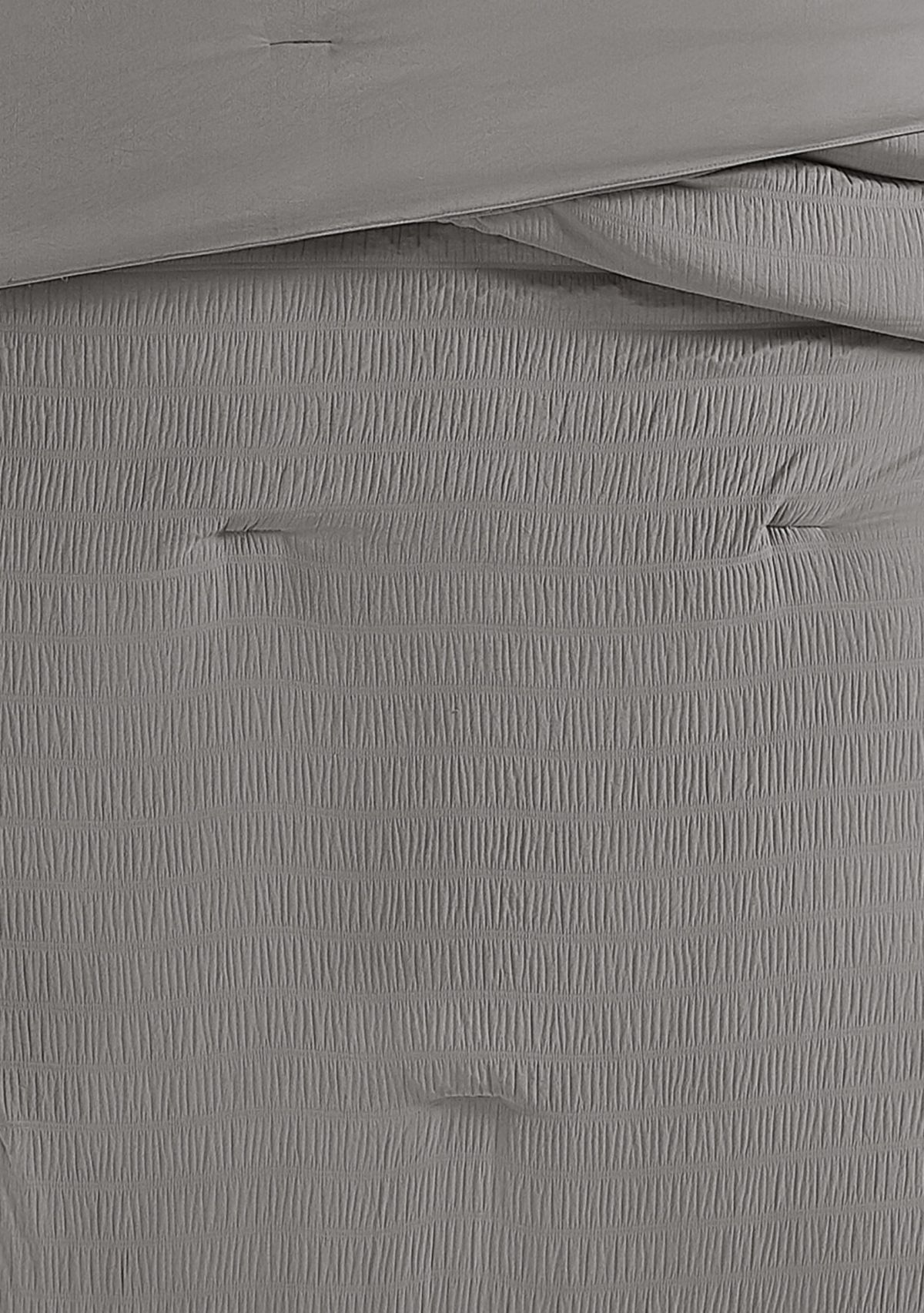 Truly Soft Crinkle Garment Wash White Twin/Twin XL 2 Piece Comforter Set