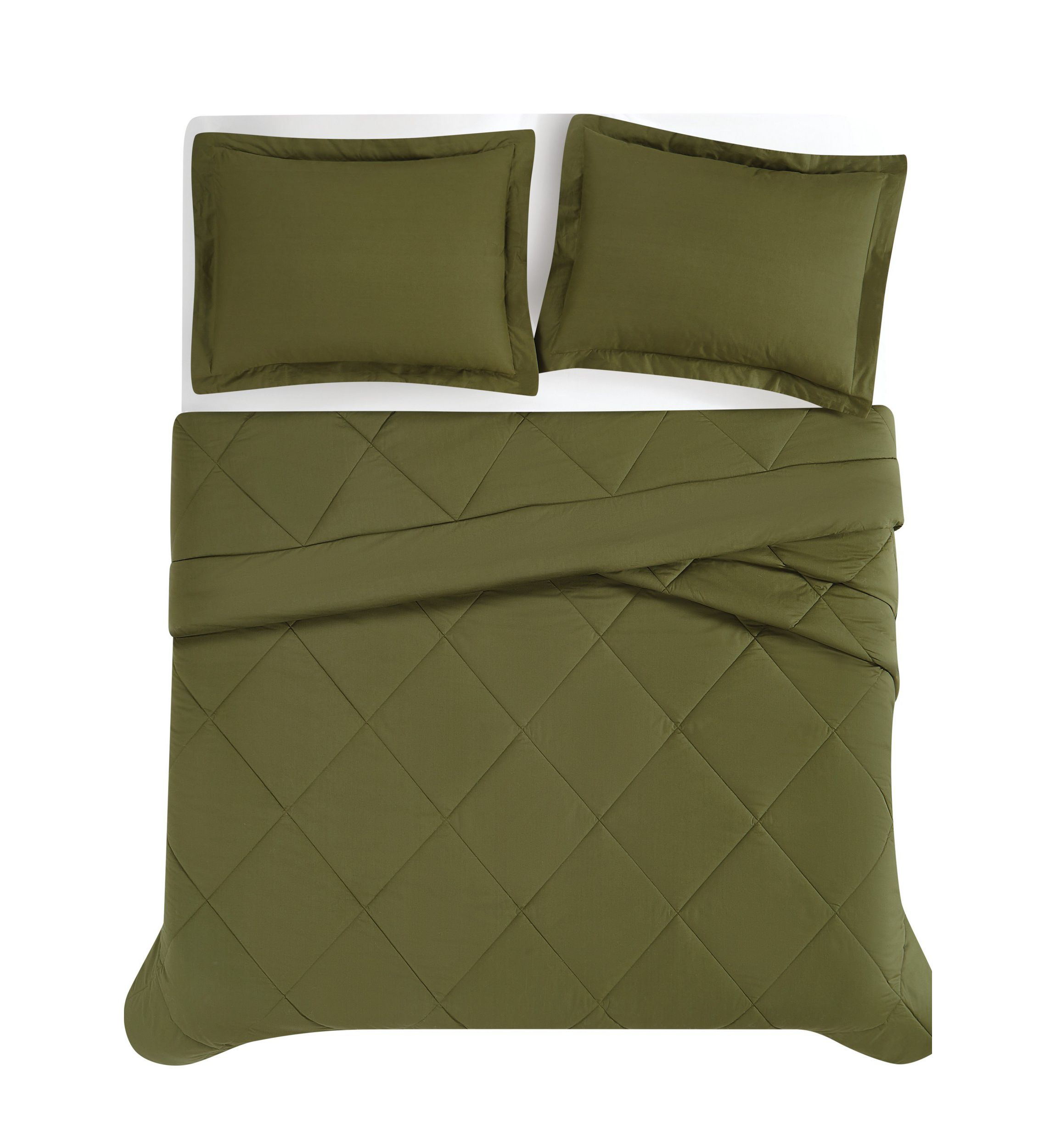 Cannon Solid Percale Blush Twin/Twin XL 2 Piece Comforter Set