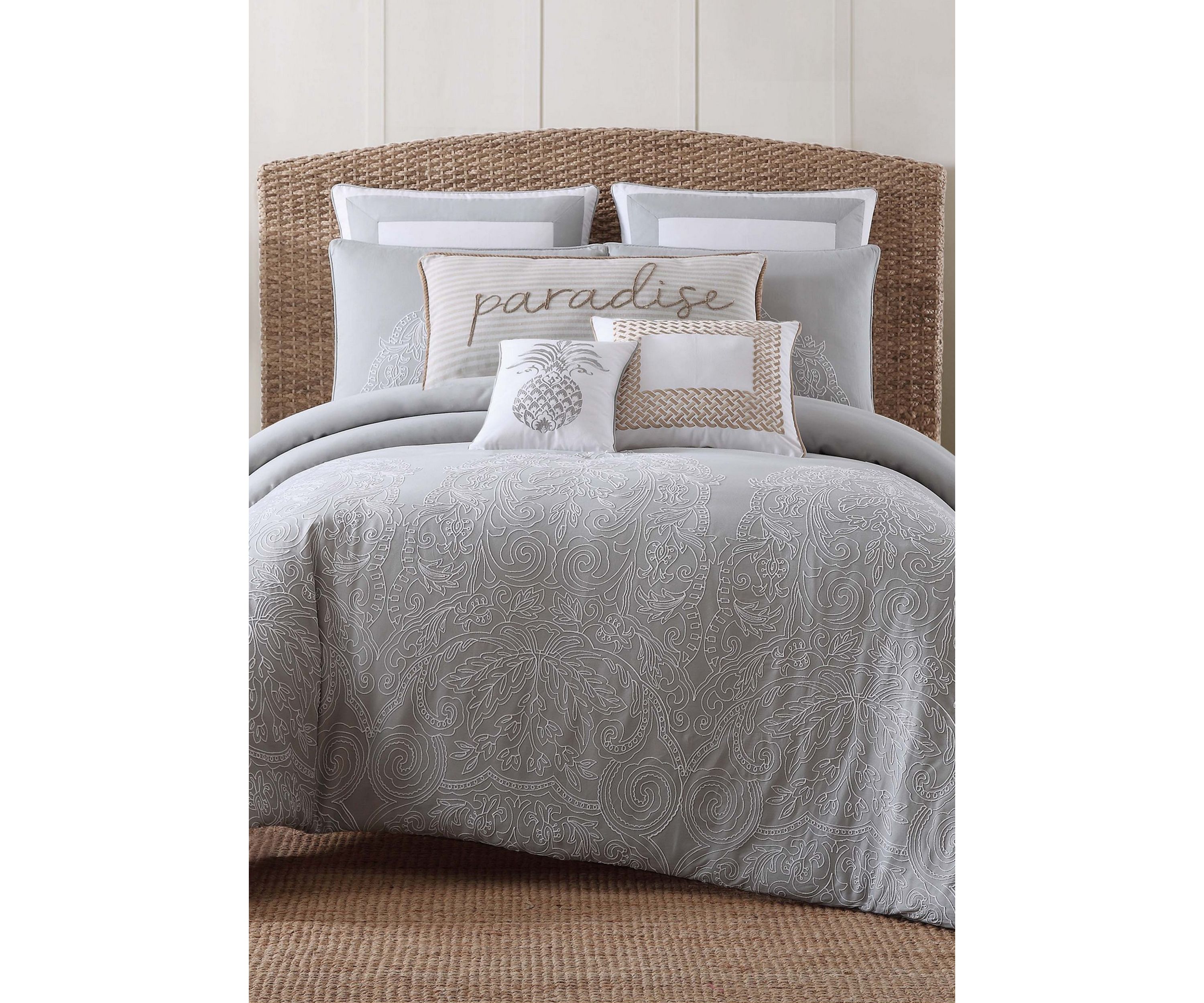 Tropical Plantation Toile Duvet Set