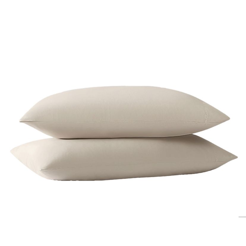 Truly Soft Green Solid Sage Standard Pillowcase Pair