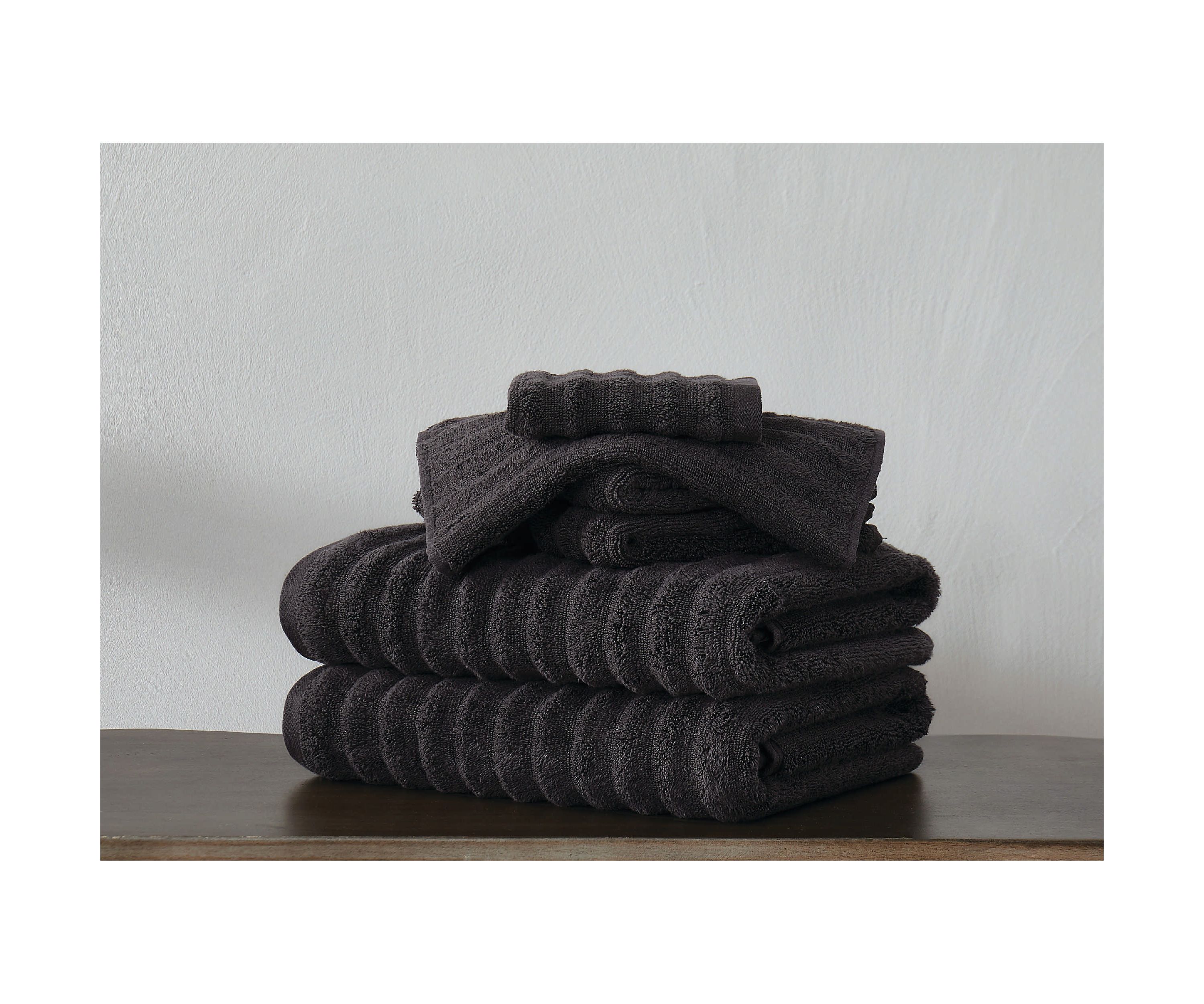 London Fog Zero Twist Light Blue 6 Piece Towel Set