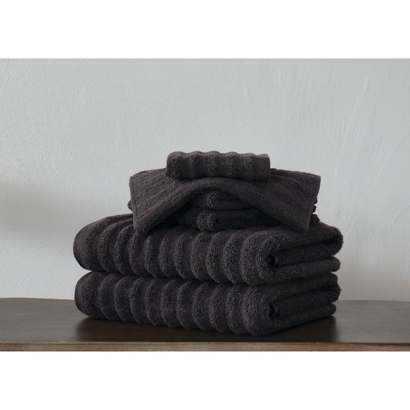 London Fog Zero Twist Light Blue 6 Piece Towel Set