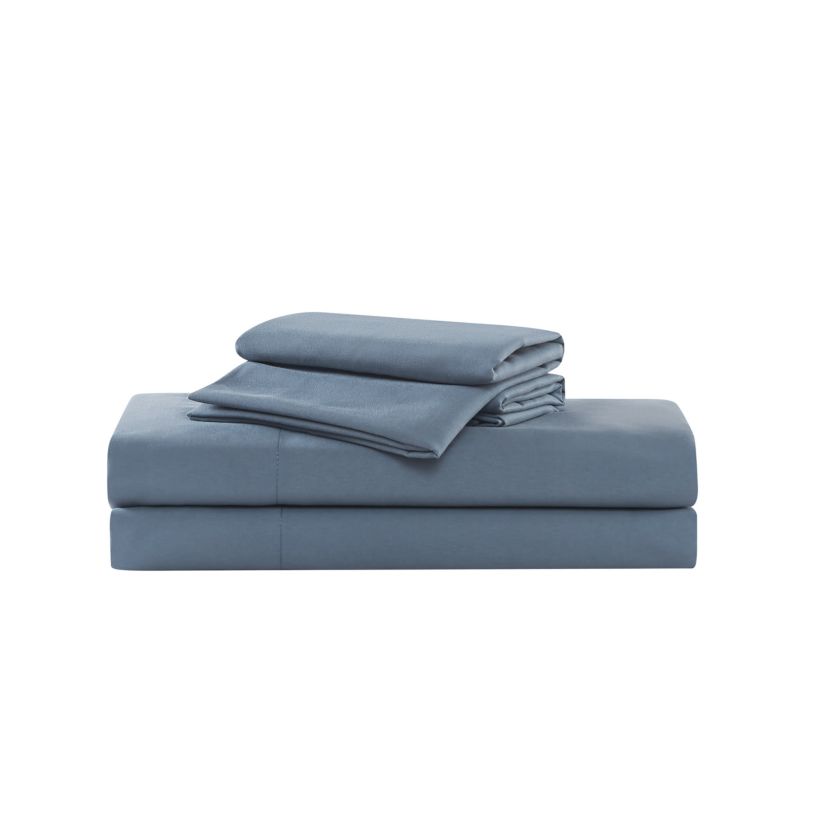 Truly Soft Green Solid Sage Twin XL 3 Piece Sheet Set