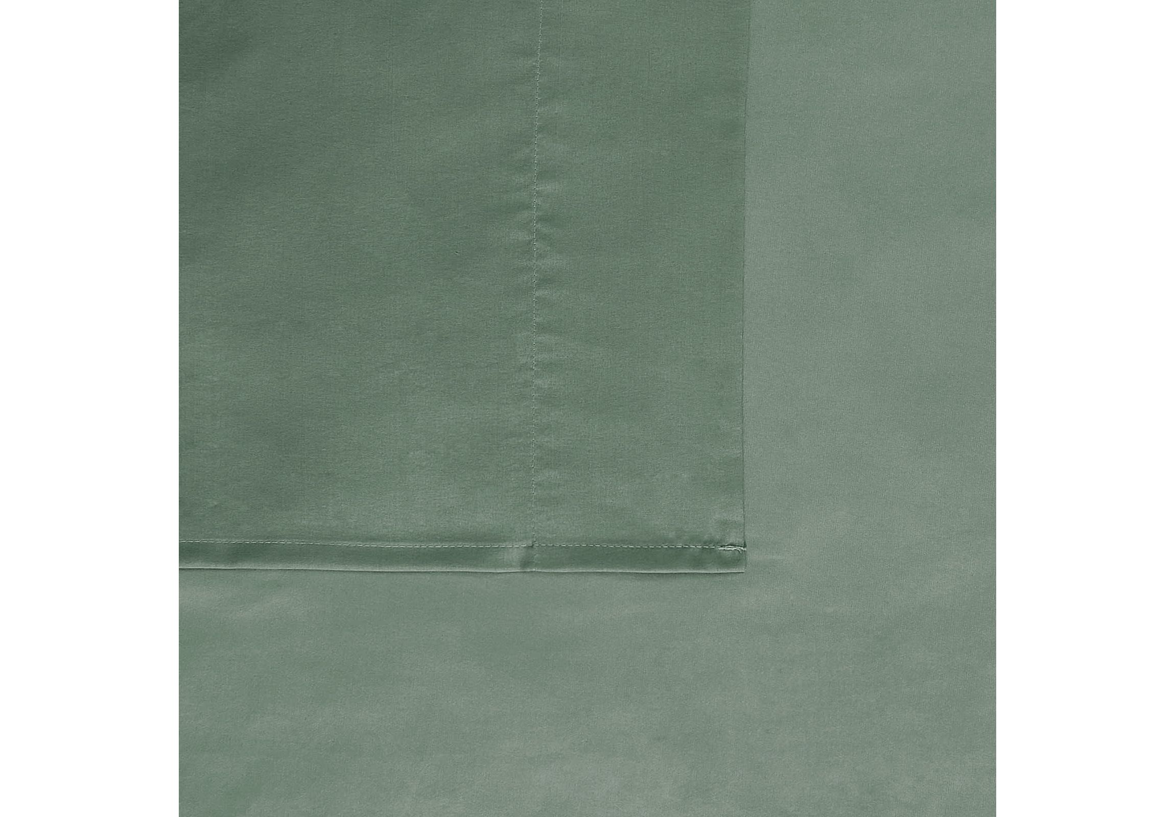 Truly Soft Garment Wash Solid Blue Queen 4 Piece Sheet Set
