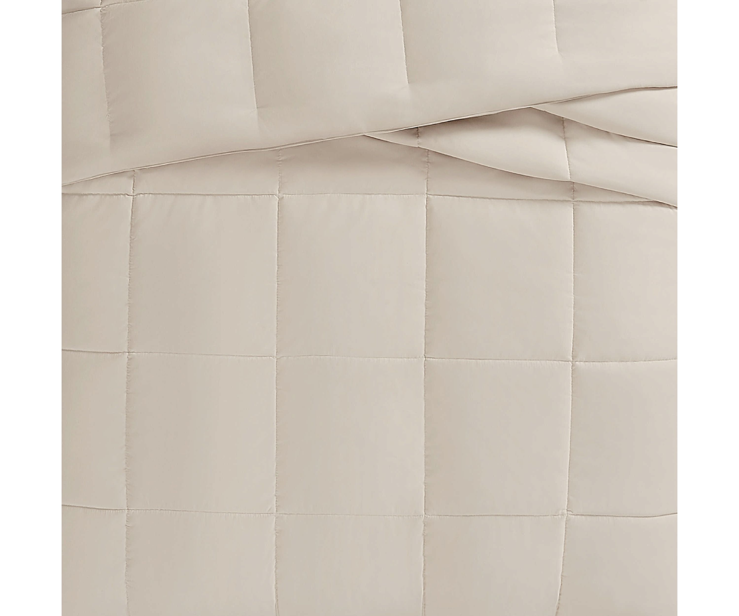 Truly Soft Green Solid White King 3 Piece Comforter Set