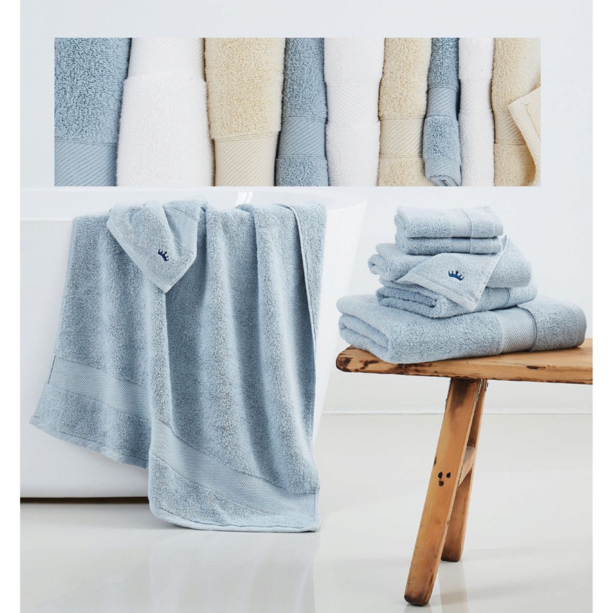 Royal Velvet Classic Beige 6 Piece Towel Set