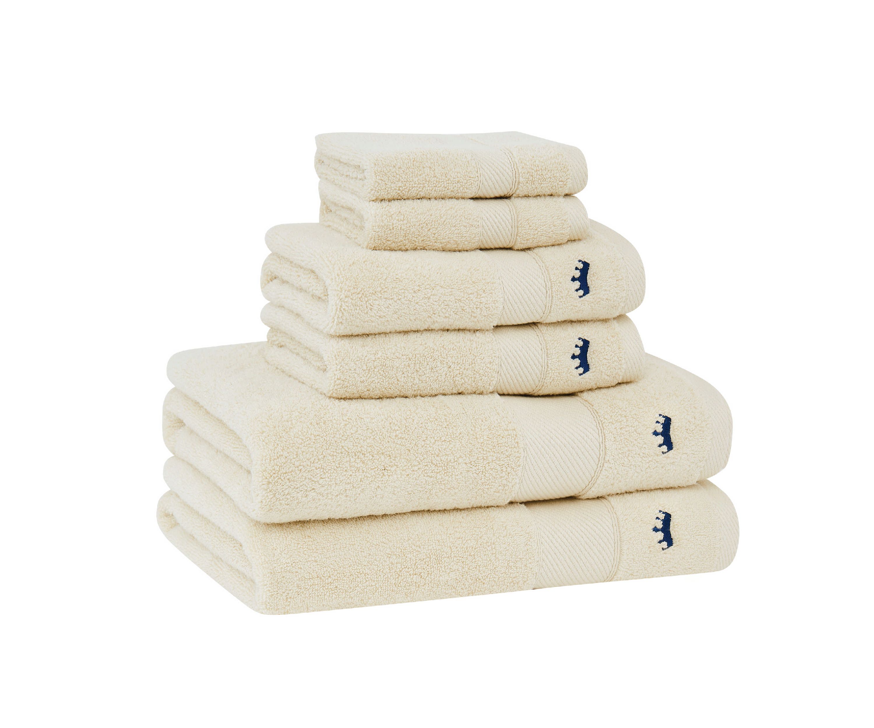 Royal Velvet Classic Beige 6 Piece Towel Set
