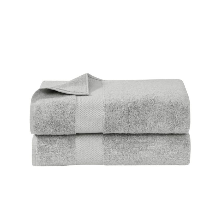 Brooklyn Loom 100% Turkish Cotton 2 Piece Bath Sheet in Blush
