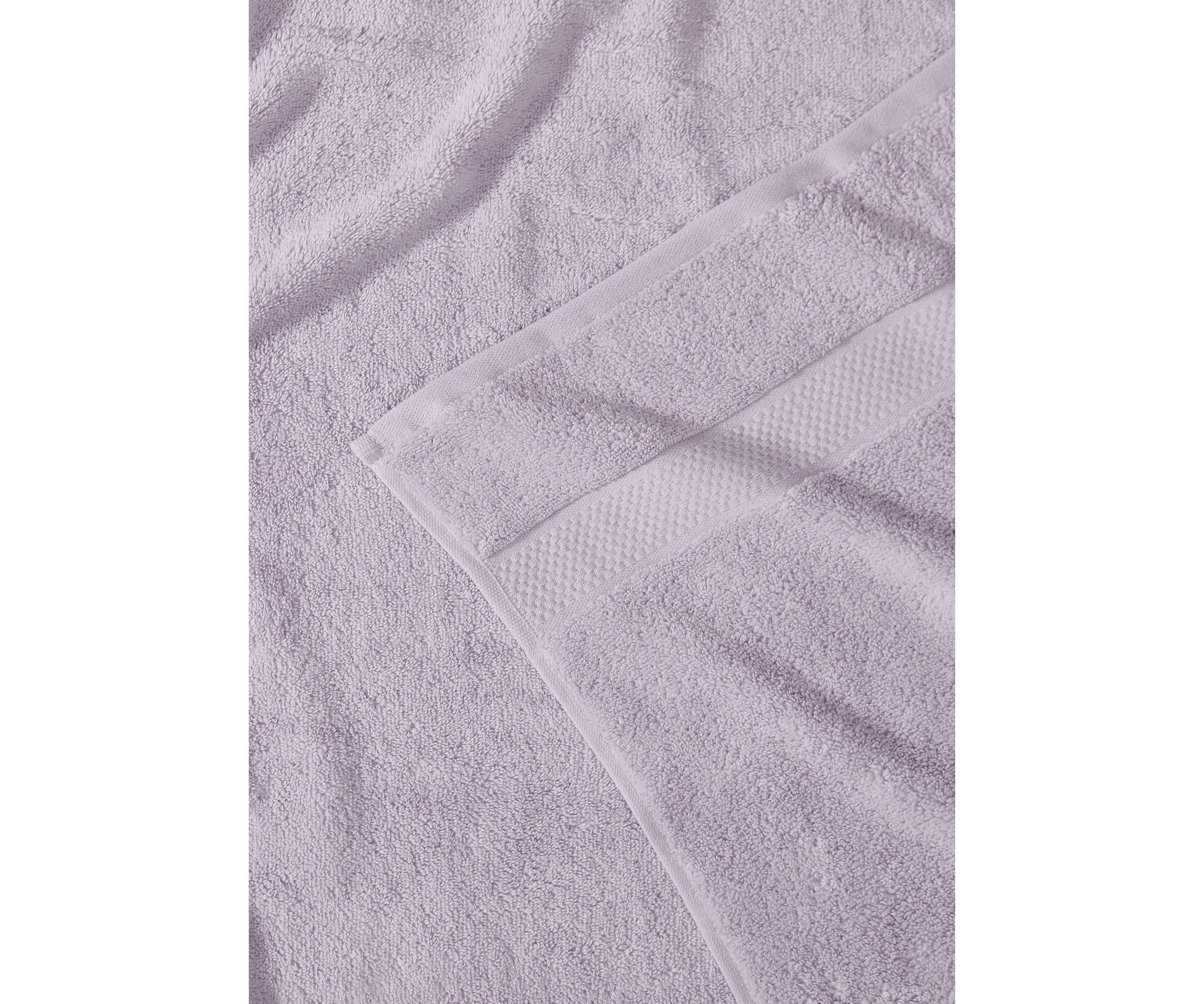 Truly Soft Quick Dry White 6 Piece Towel Set