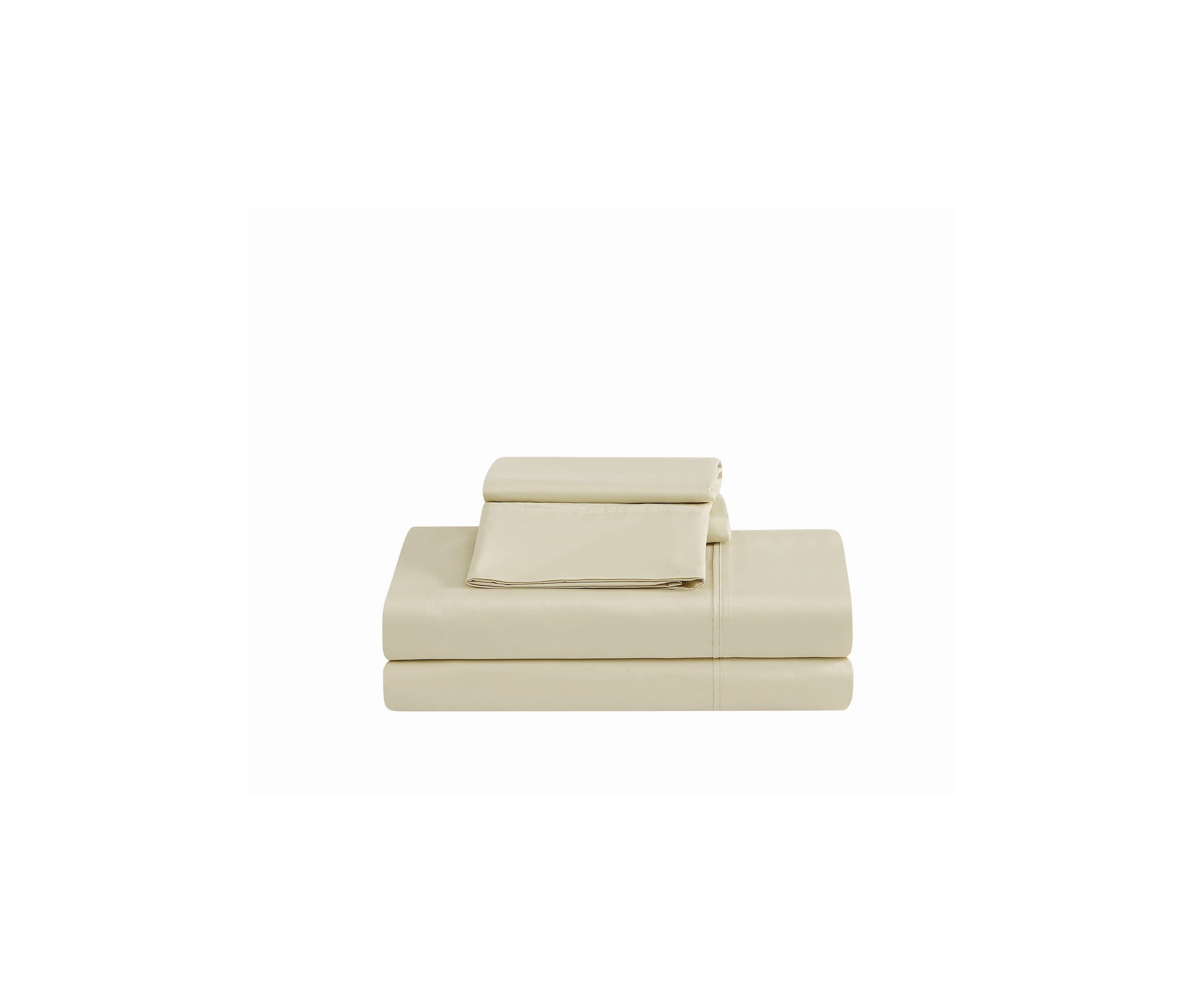 Borghese Roma 400TC Percale Cotton Grey King 4 Piece Sheet Set