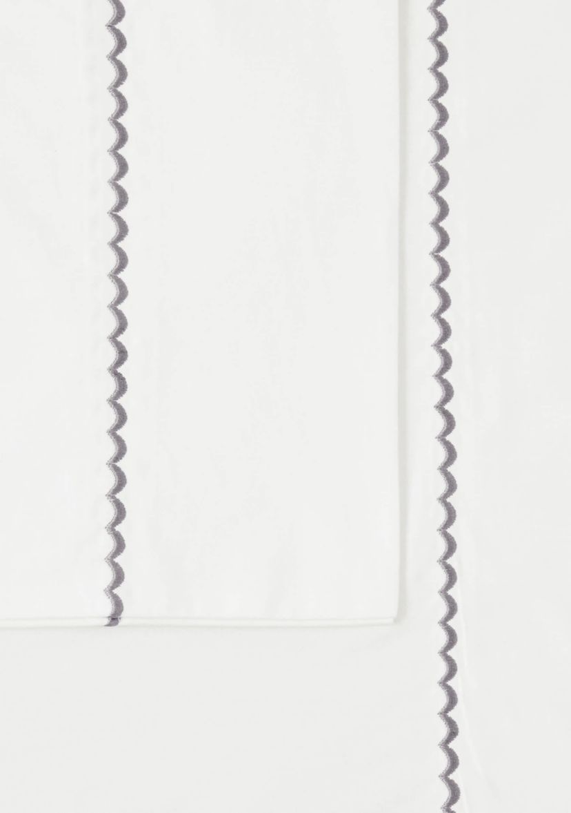 Oceanfront Resort Solid Percale Light Blue 4 Piece King Sheet Set